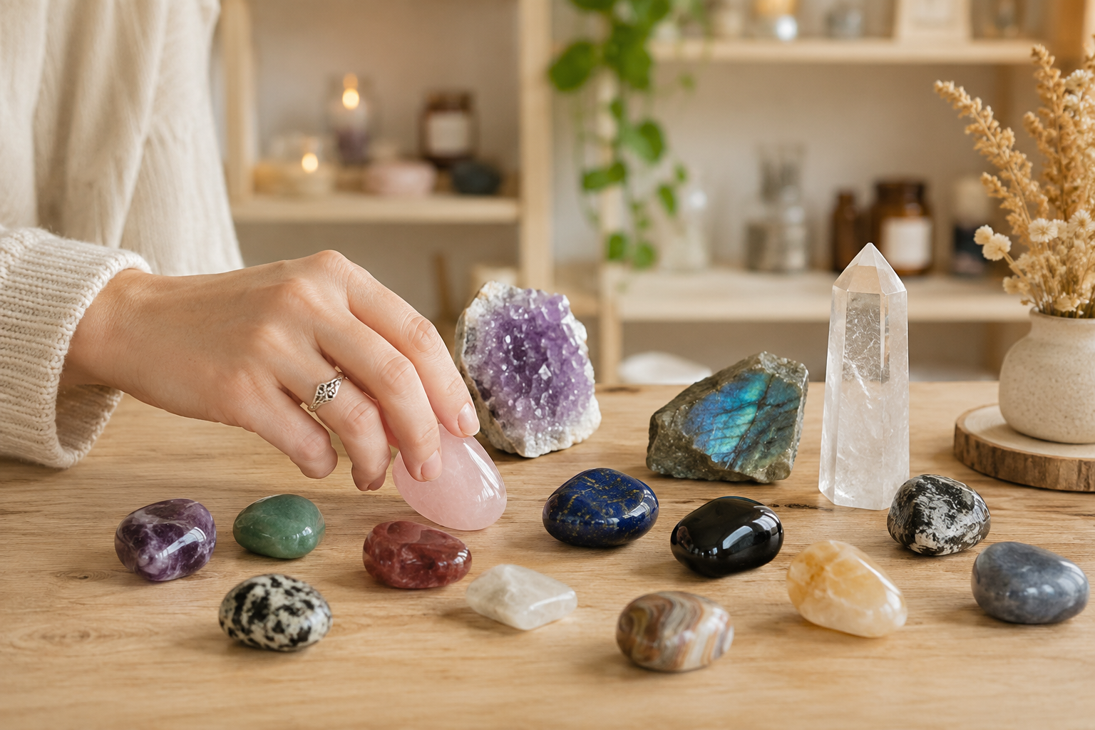 Comment choisir sa pierre? Guide pour trouver celle qui vous convient